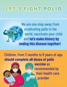 Let's make history by ending this disease together!