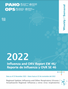 Reporte Semanal de Influenza, Semana Epidemiológica 46 (25 de noviembre de 2022) 
