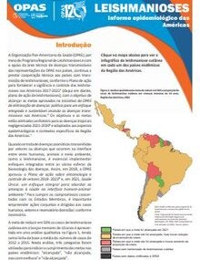 Leishmanioses: Informe epidemiológico das Américas. Nº 11 (Dezembro de 2022)