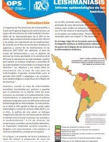 Leishmaniasis: Informe epidemiológico de las Américas. Núm. 11 (Diciembre del 2022)