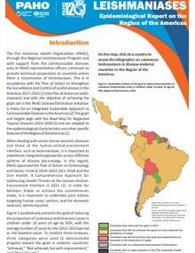 Leishmaniasis: Epidemiological Report for the Americas. No.11 (December 2022)