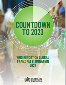 Countdown to 2023: WHO report on global trans-fat elimination 2022
