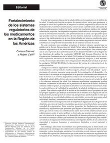 Fortalecimiento de los sistemas regulatorios de los medicamentos en la Región de las Américas