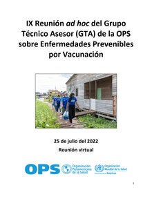 IX Reunión ad hoc del Grupo Técnico Asesor (GTA) 