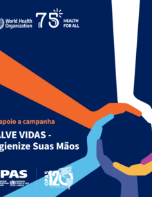 Coleção de cartões para mídia social -  Dia Mundial de Higiene das Mãos 2023