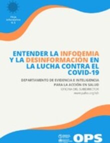 Entender la infodemia y la desinformación en la lucha contra la COVID-19
