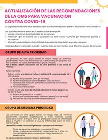 Recomendaciones OMS SAGE COVID 19 abril 2023