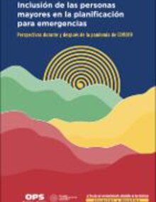 Inclusión de las personas mayores en la planificación para emergencias