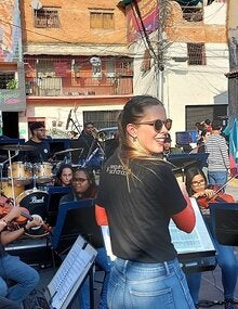 Orquesta Ayacucho en Jornada de Salud