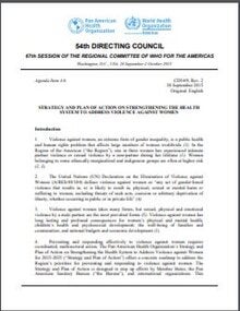 Strategy and PoA Violence Against Women