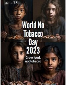 World No Tobacco Day 2023: grow food, not tobacco