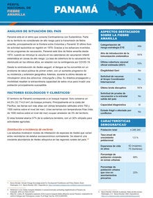 Perfil de pais fiebre amarilla Panamá