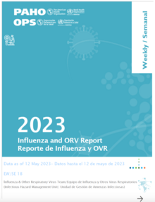 Reporte Semanal de Influenza, Semana Epidemiológica 18 (12 de mayo de 2023)