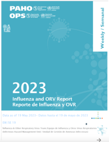 Reporte Semanal de Influenza, Semana Epidemiológica 19 (19 de mayo de 2023)