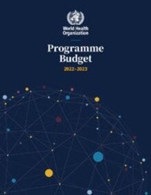 WHO Programme Budget 2022-2023