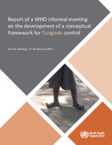 Report of a WHO informal meeting on the development of a conceptual framework for tungiasis control: virtual meeting, 11-13 January 2021