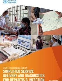 Updated recommendations on simplified service delivery and diagnostics for hepatitis C infection