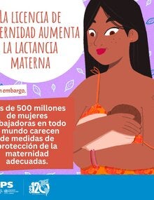 Tarjeta: La licencia de maternidad aumenta la lactancia materna