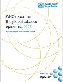 WHO report on the global tobacco epidemic, 2023: protect people from tobacco smoke
