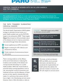 Cervical Cancer in Women with HIV in Latin America and the Caribbean: Update and Steps Towards Elimination