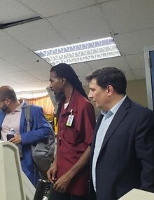 Visit to the Biomedical Engineering Department, Georgetown Public Hospital Corporation Inc