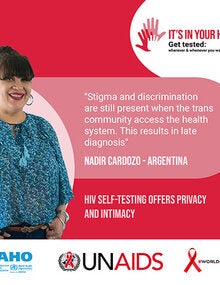 Social Media Postcards: World AIDS Day 2020 - It's in your hands. Get tested - 6