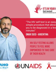 Social Media Postcards: World AIDS Day 2020 - It's in your hands. Get tested - 7