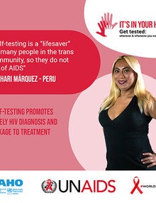 Social Media Postcards: World AIDS Day 2020 - It's in your hands. Get tested - 8
