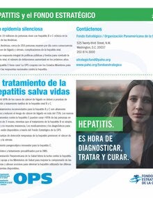 Hepatitis y el Fondo Estratégico de la OPS/OMS