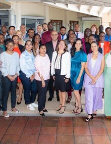 Participants of the Non-Communicable Diseases (NCDs) and Law with the Caribbean Public Health Law Forum meeting held in Barbados