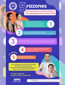 5 razones vacuna vph