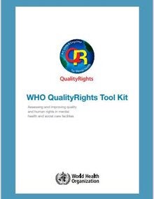 WHO QualityRights Tool Kit