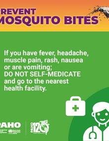 SM postcards collection - Mosquito bites prevention