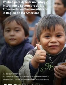 Política para aplicar un enfoque integrado y sostenible de las enfermedades transmisibles en la región de las Américas