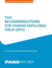 1999-2024 TAG recommendations for Human Papilloma Virus (HPV)