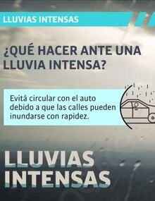 Infografía lluvias intensas