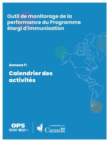 annexe f calendrier des activites