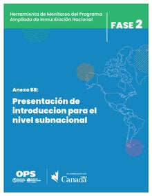 Presentación de introducción para el nivel subnacional