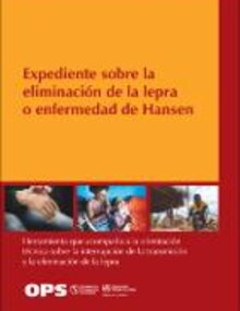 Portada: Expediente sobre la eliminación de la lepra o enfermedad de Hansen