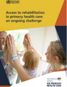 Access to rehabilitation in primary health care cover