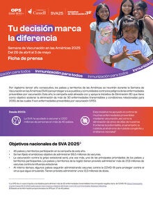 VWA 2025 fact sheet spanish