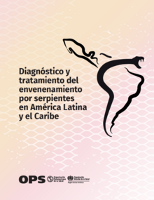 portada de las nuevas directrices de Diagnóstico y tratamiento del envenenamiento por serpientes en América Latina y el Caribe