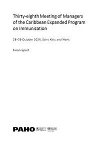 38 EPI Caribbean managers meeting report