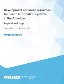 Cover Development of human resources for health information systems