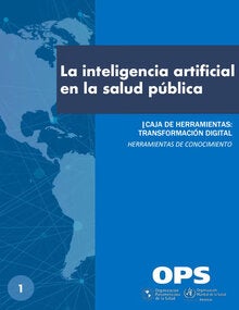 Portada documento "Inteligencia artificial en salud pública"