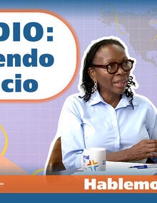 Image of mental health advisor and interviewer