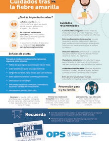 Cuidados tras la fiebre amarilla 