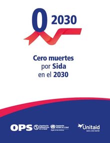Banner de pié - Cero muertes por sida en el 2030