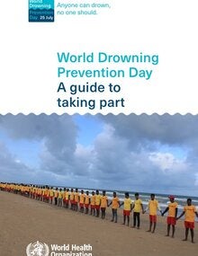 Cover of the publication World Drowning Prevention Day: A guide to taking part