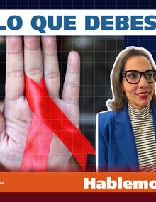 Ep. 18: PrEP: Lo que debes saber. Cinta rija de SIDA en manos.